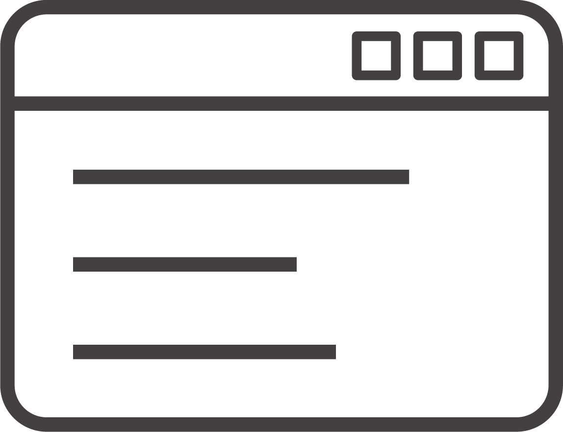 Webサイト（5ページ程度）